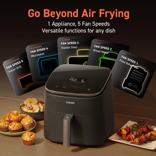 Cosori TurboBlaze 6-Qt Air Fryer – Faster, Crispier, Healthier!